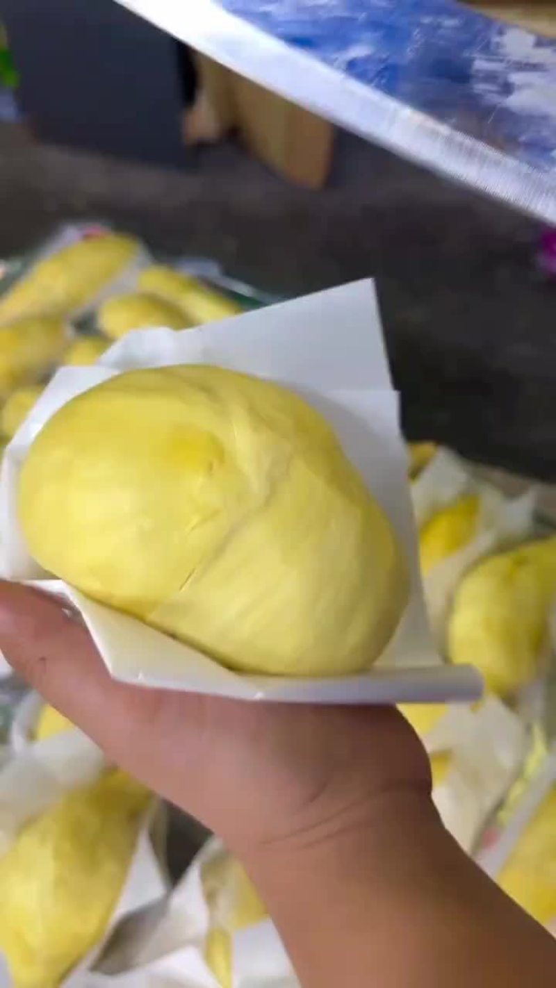 大量榴莲肉A货