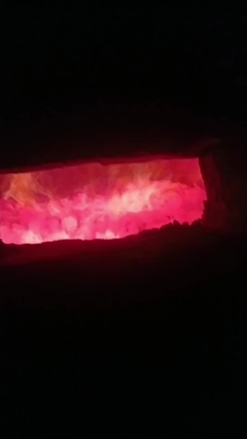 高温土窑果木炭