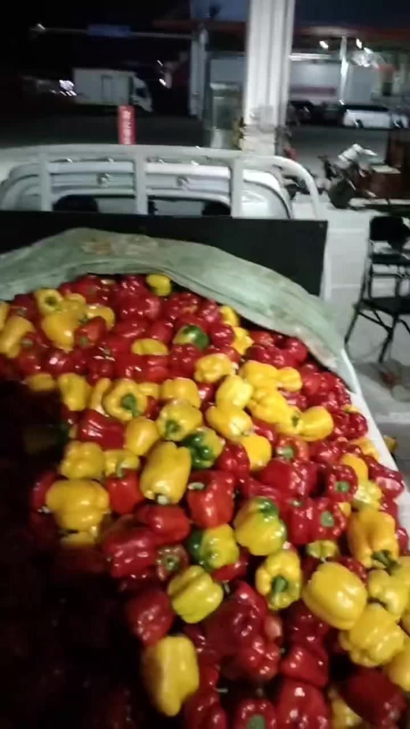 大个彩椒，赶大集