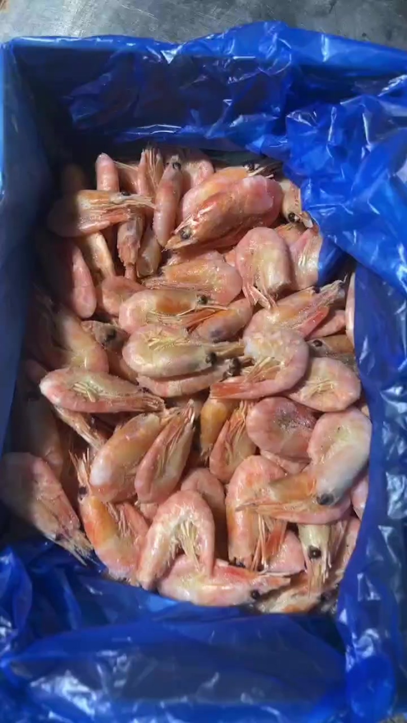 头籽北极虾甜虾小盒装
