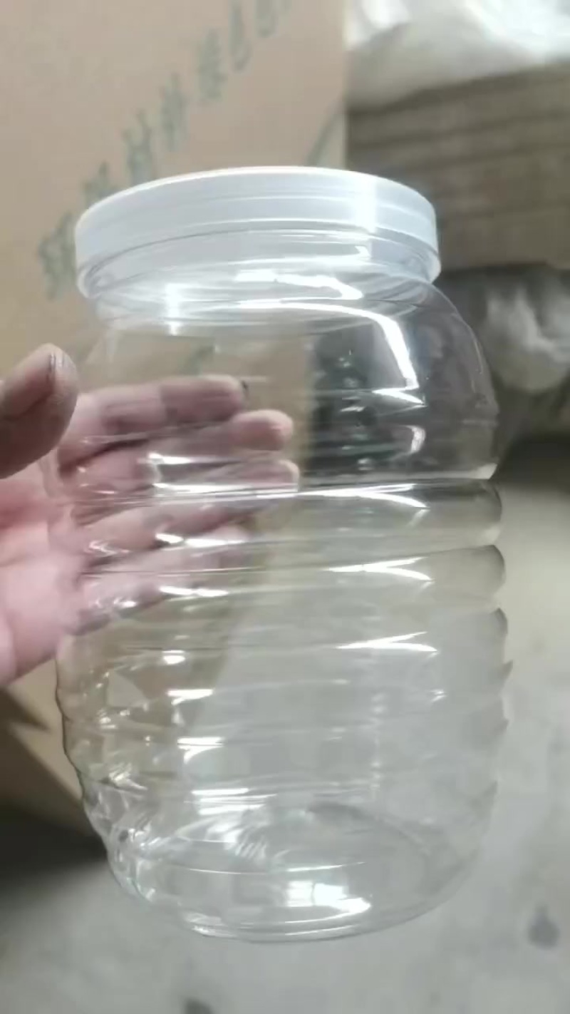 圆形螺纹食品罐大容量厂家直销
