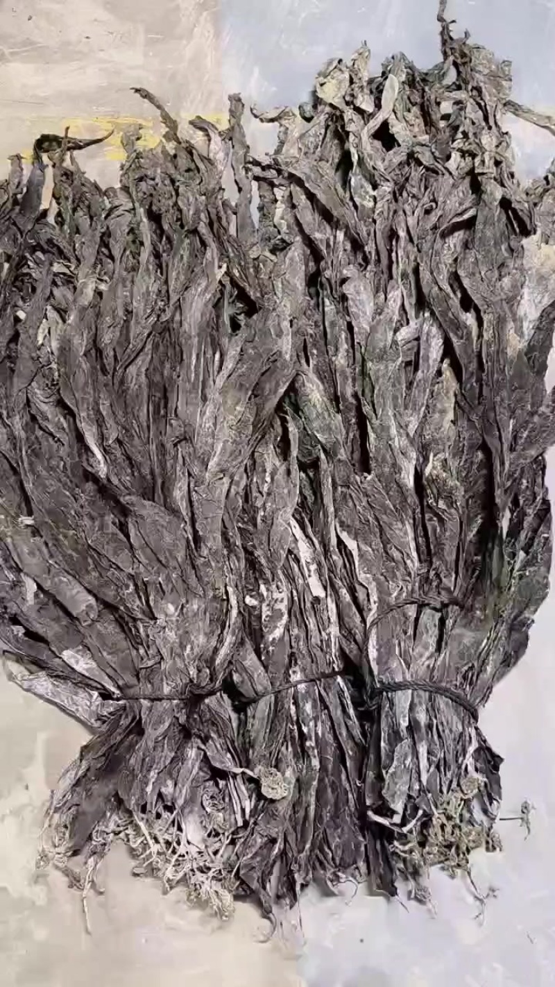 地摊干海带
