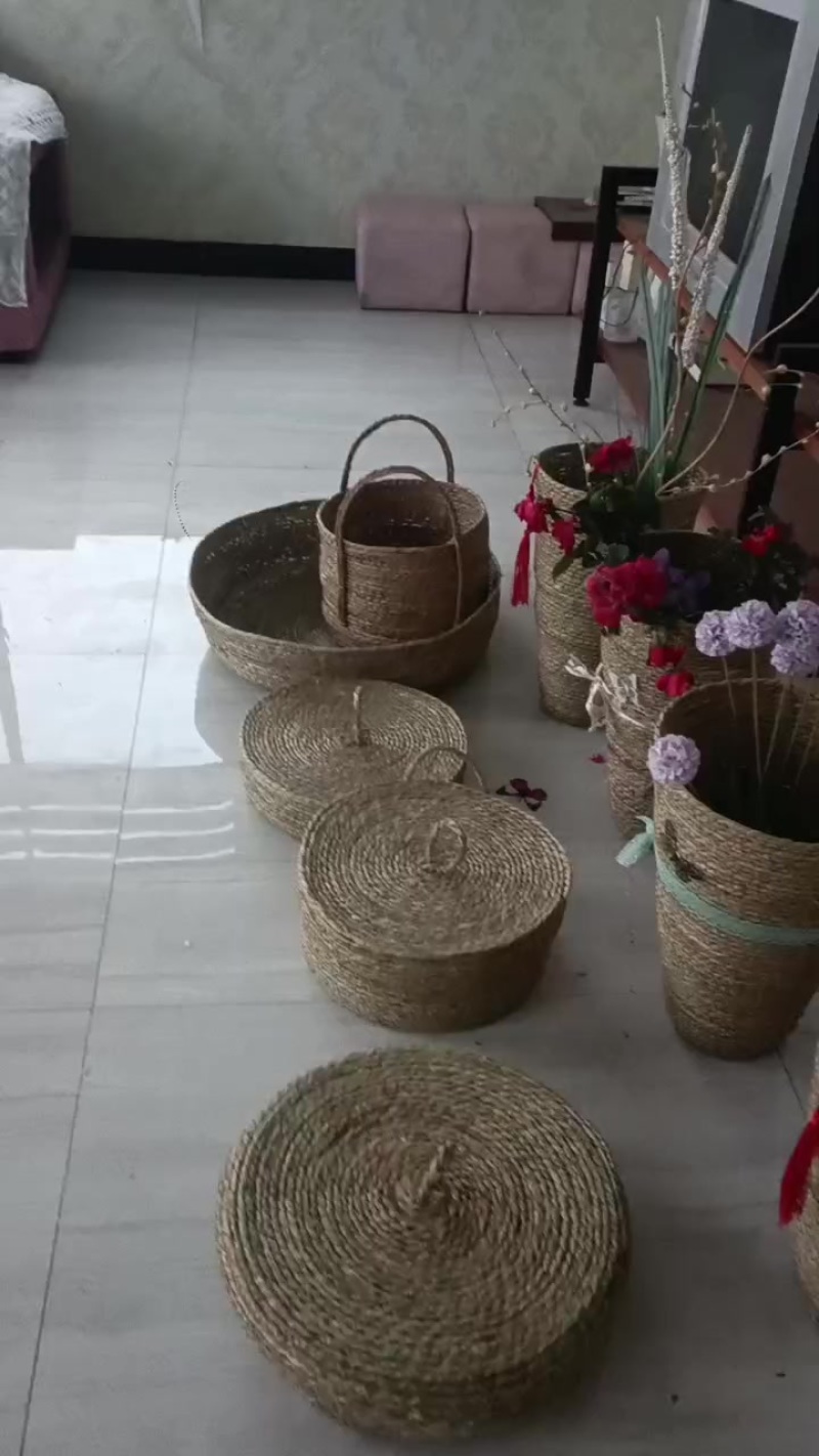 ***蒲草各种草编批量销售，个销售也包邮