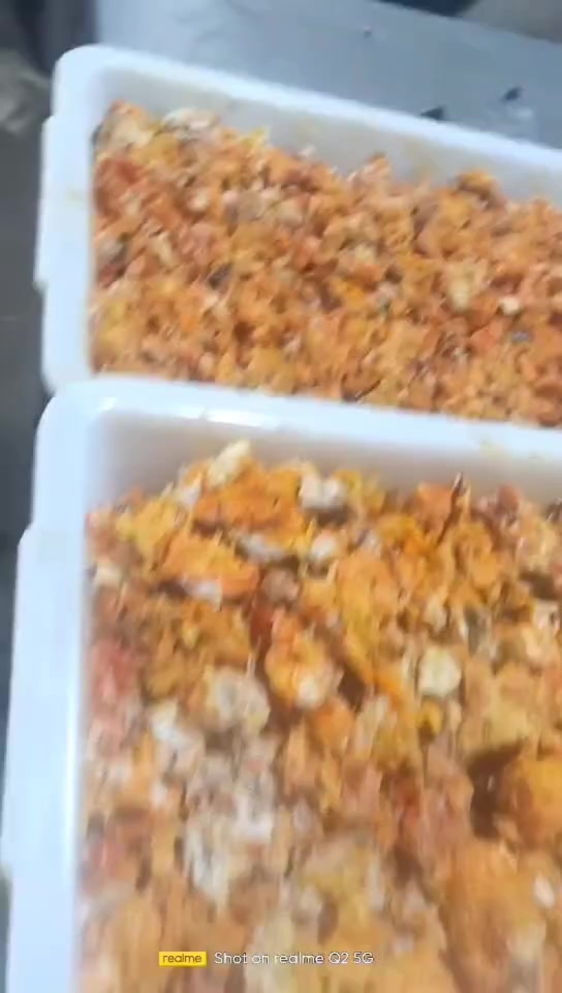 蟹肉蟹黄对外对接，标价就是实价