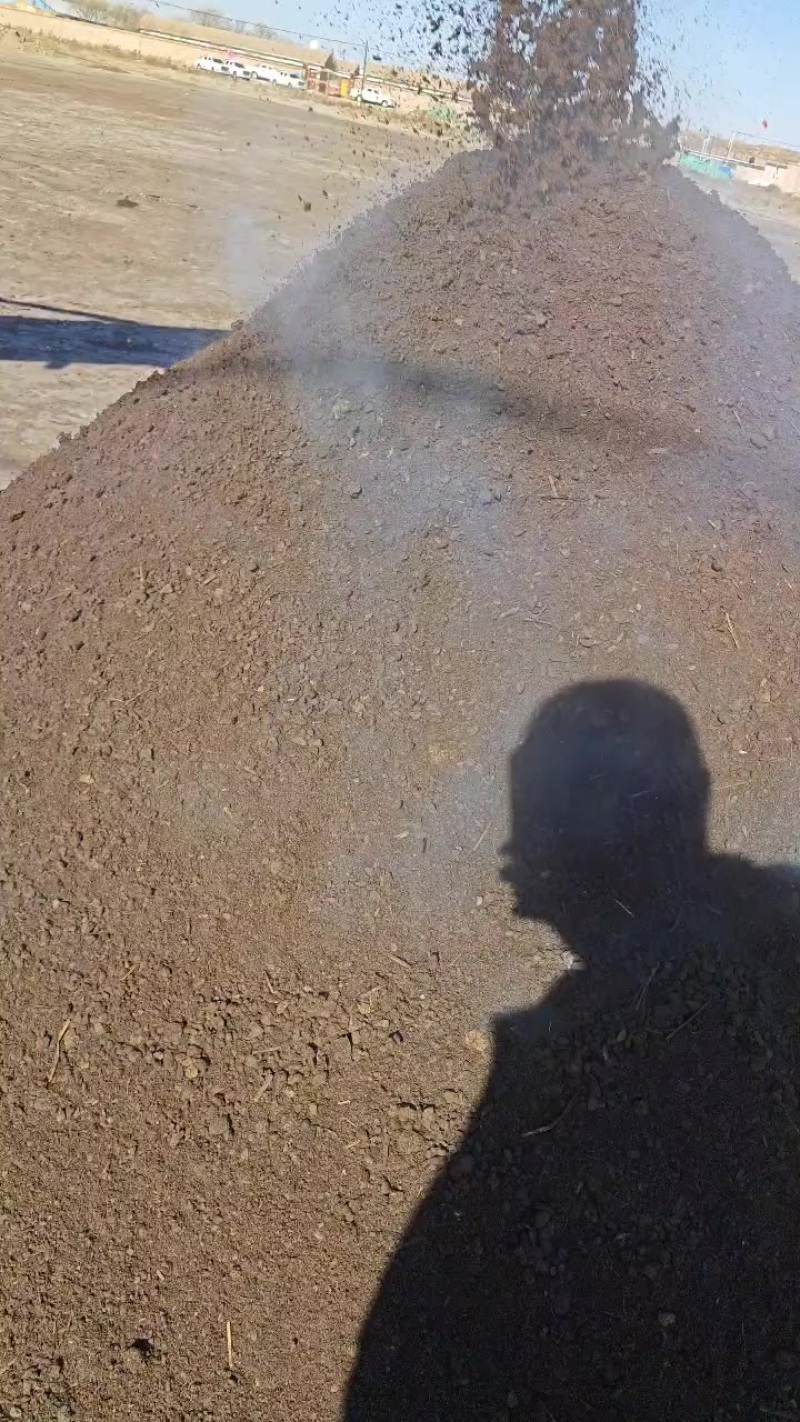 甘肃古浪育肥羊粪大量现货供应