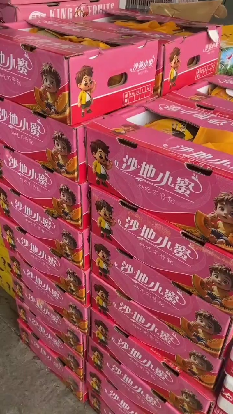 哈密瓜整箱