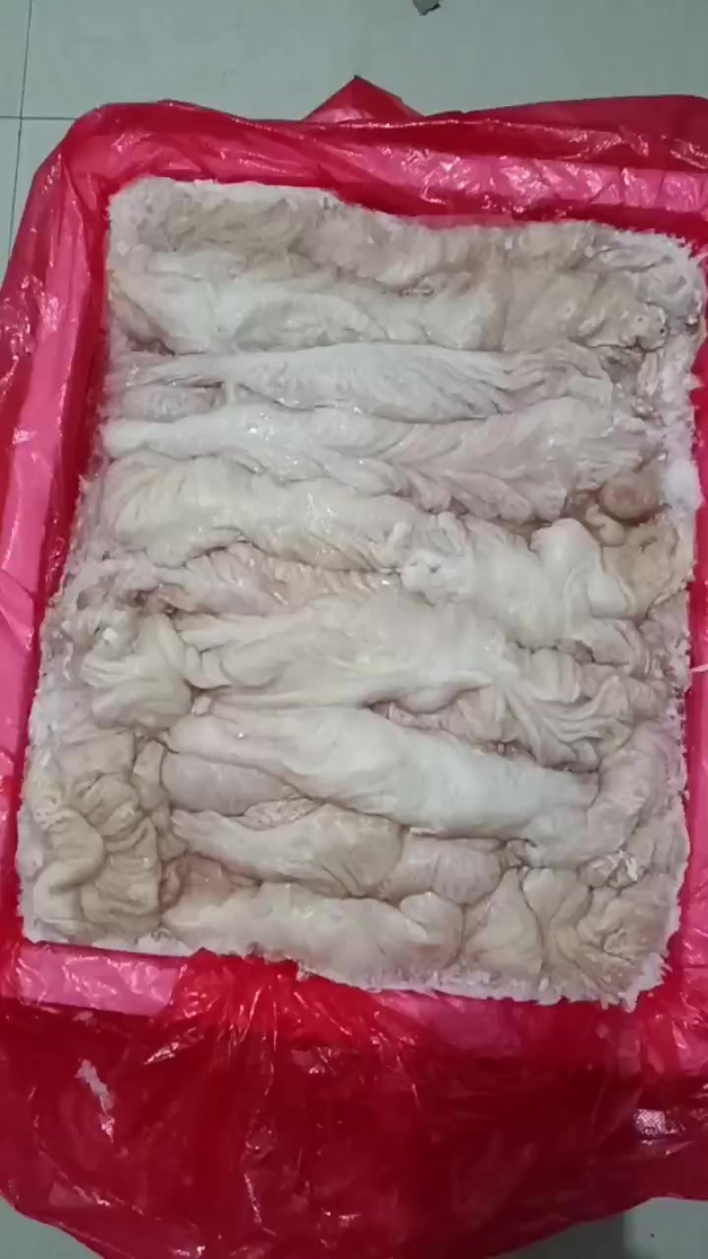 新鲜冷冻猪大肠干货去油