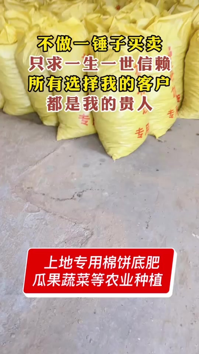 熟化棉饼瓜果蔬菜种植改良土壤肥效持久