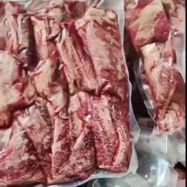 谷饲牛肋条颜色新鲜口感好价格便宜大量现货量大从优