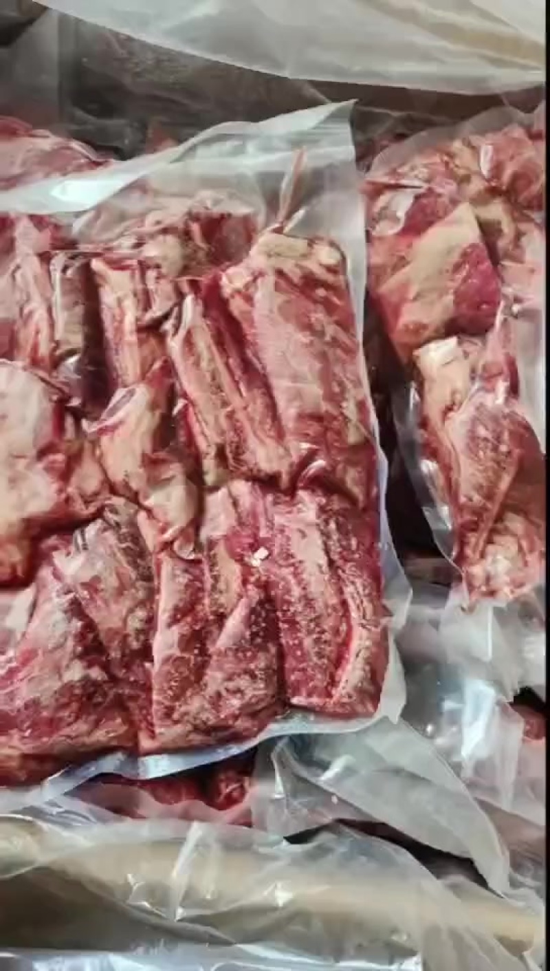 谷饲牛肋条颜色新鲜口感好价格便宜大量现货量大从优