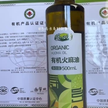 广西巴马山有机茶油