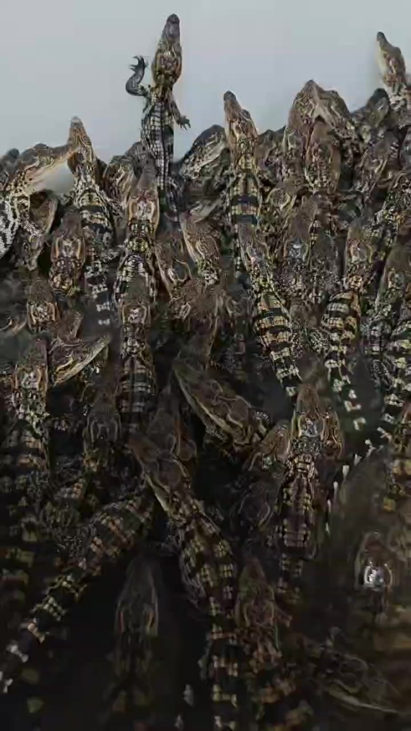 宠物鳄鱼苗