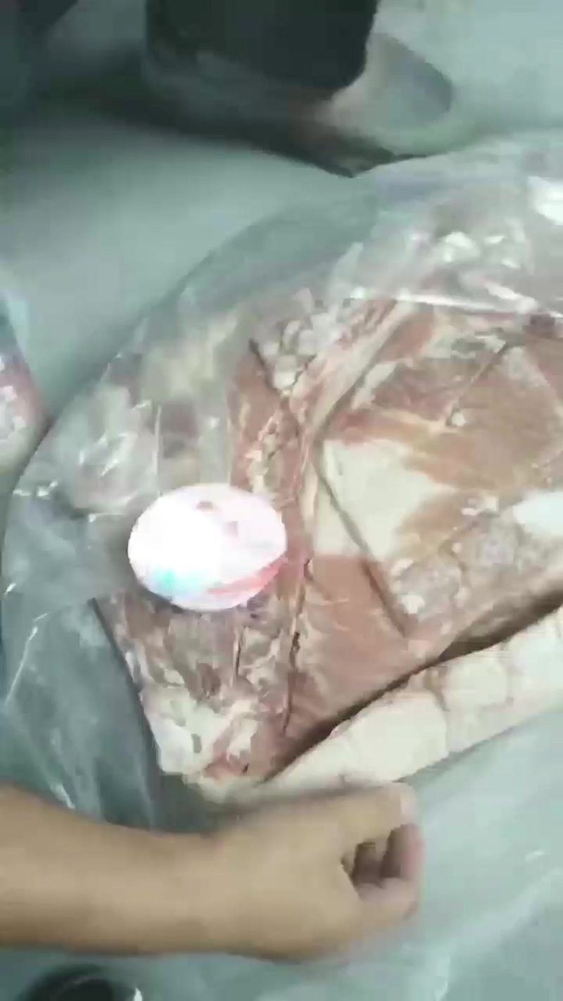 加工首先大红门二级去皮大五花颜色鲜艳