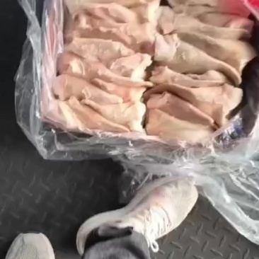 二级猪耳还有3吨，干货