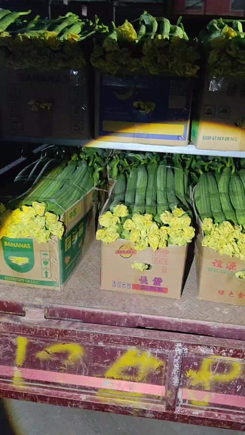鲜花丝瓜大量有货，今天大落价。