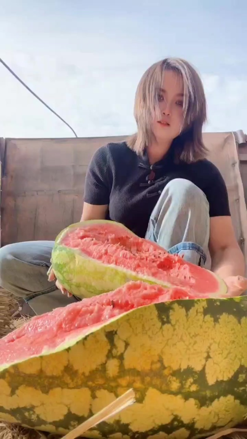 宁夏硒砂瓜，大吨位供应皮薄瓤红口感酥脆甜，欢迎全国各地客