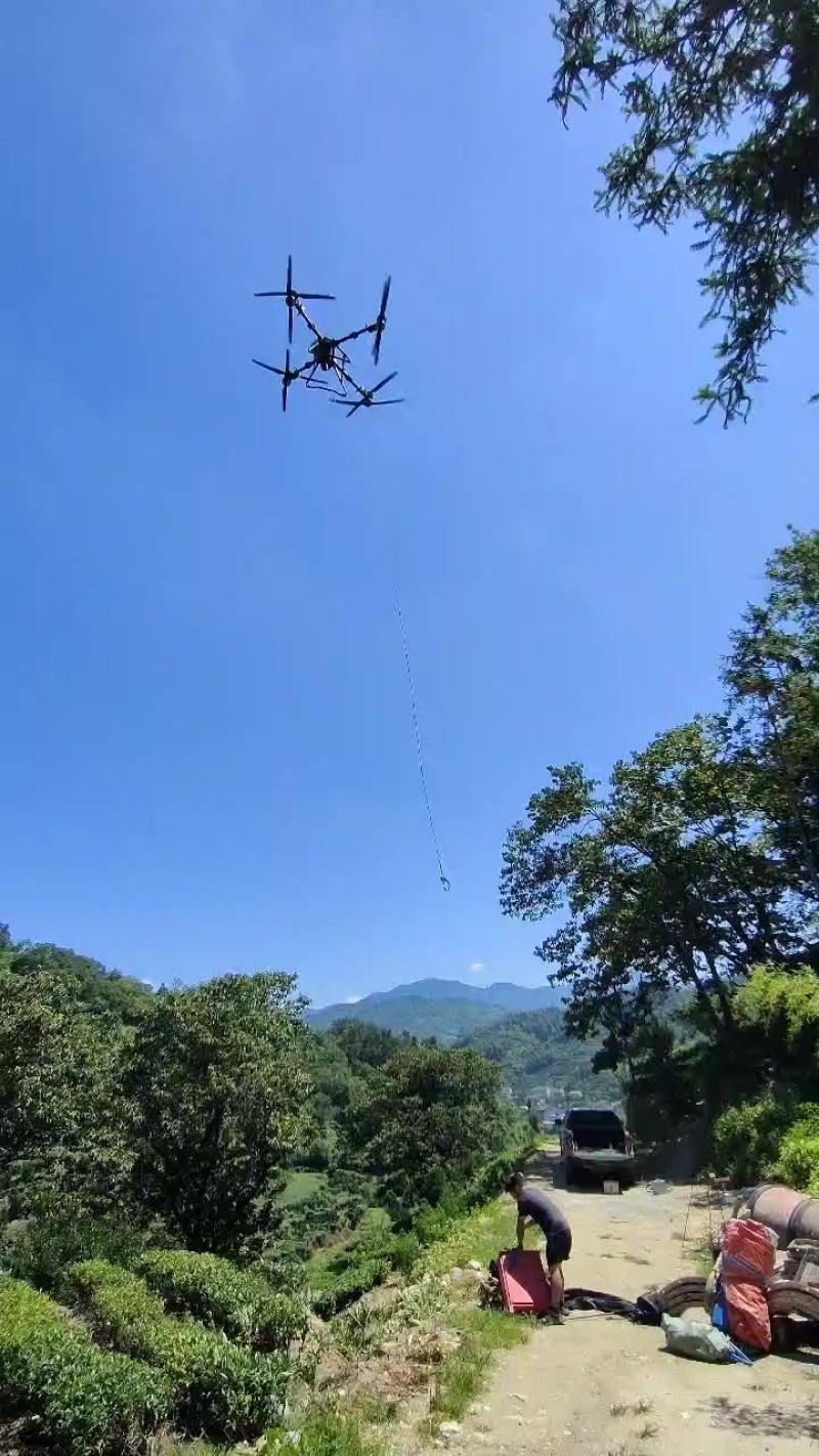 无人机吊运水果蔬菜单价便宜