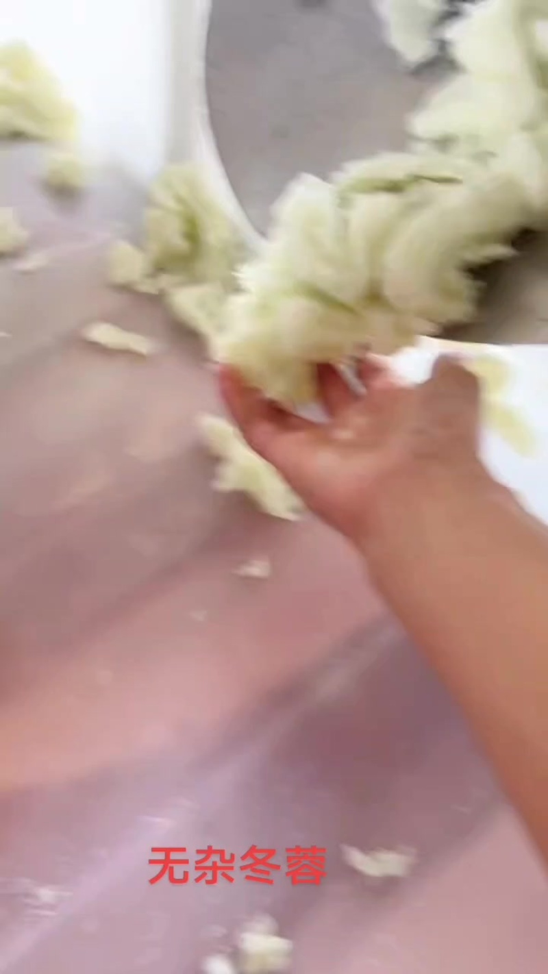 冬瓜蓉白萝卜蓉无青皮无籽无杂质质量一级。