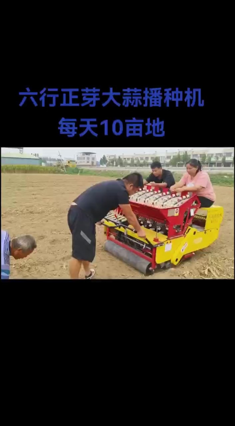 正芽大蒜播种机