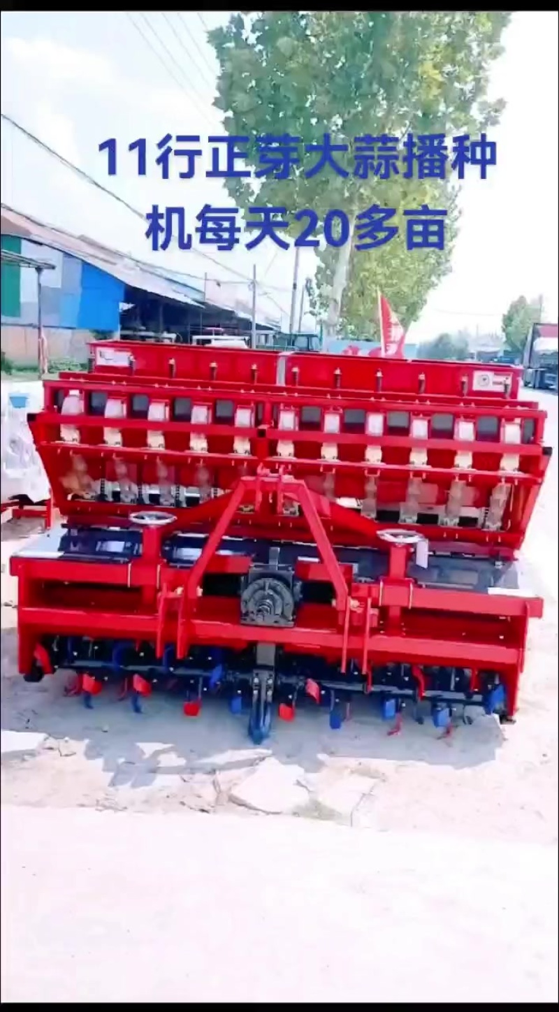 正芽大蒜播种机