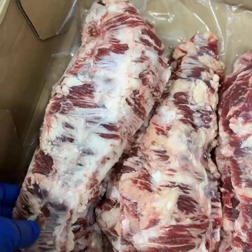 谷饲的牛群肉