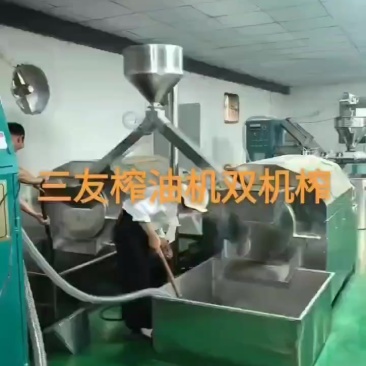 榨油机双机连榨