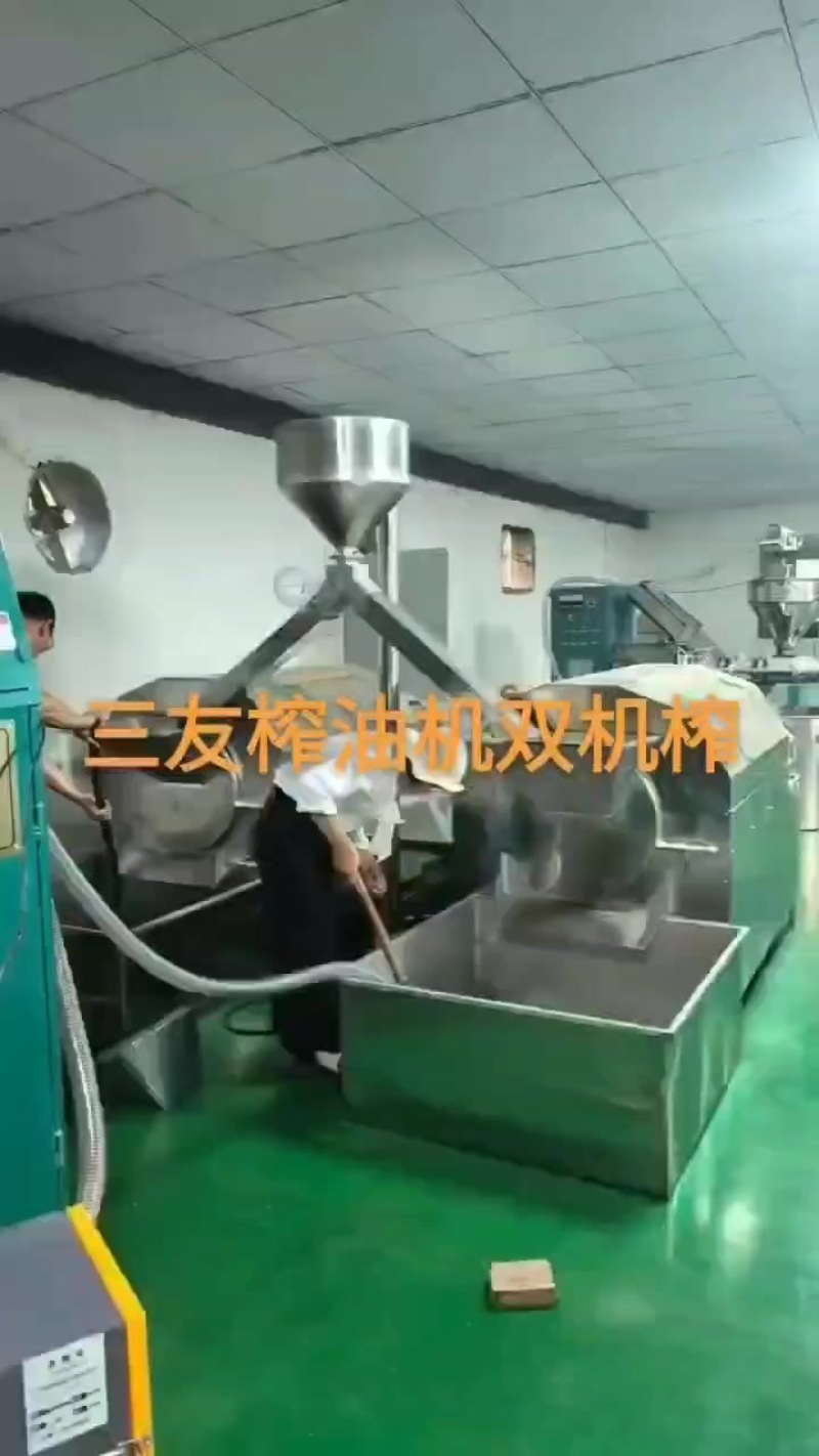 榨油机双机连榨