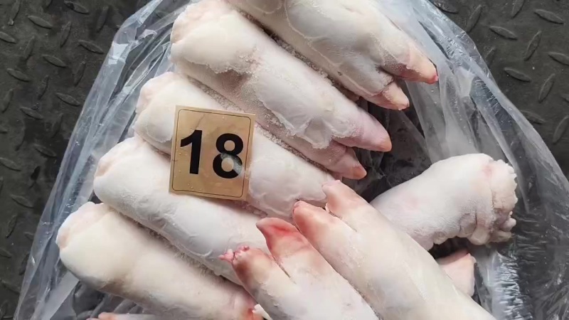 国产肥猪前后混搭猪蹄
