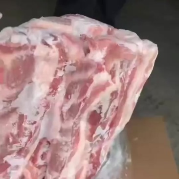 出售:带皮五花肉条，一车，新货